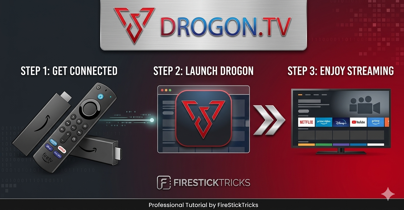 How to Install Drogon TV on Firestick